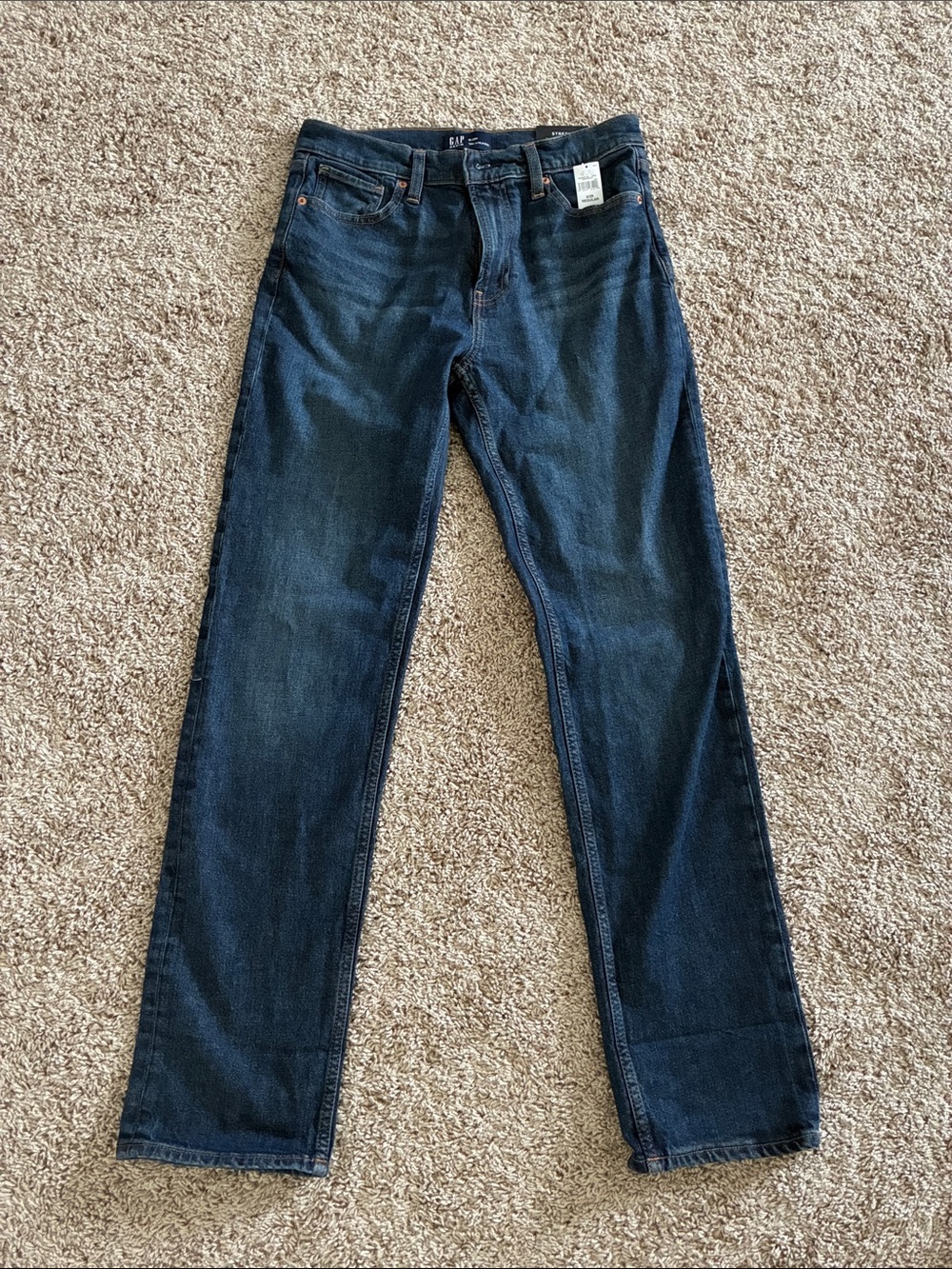 GAP Men's Indigo Straight-Leg Jeans